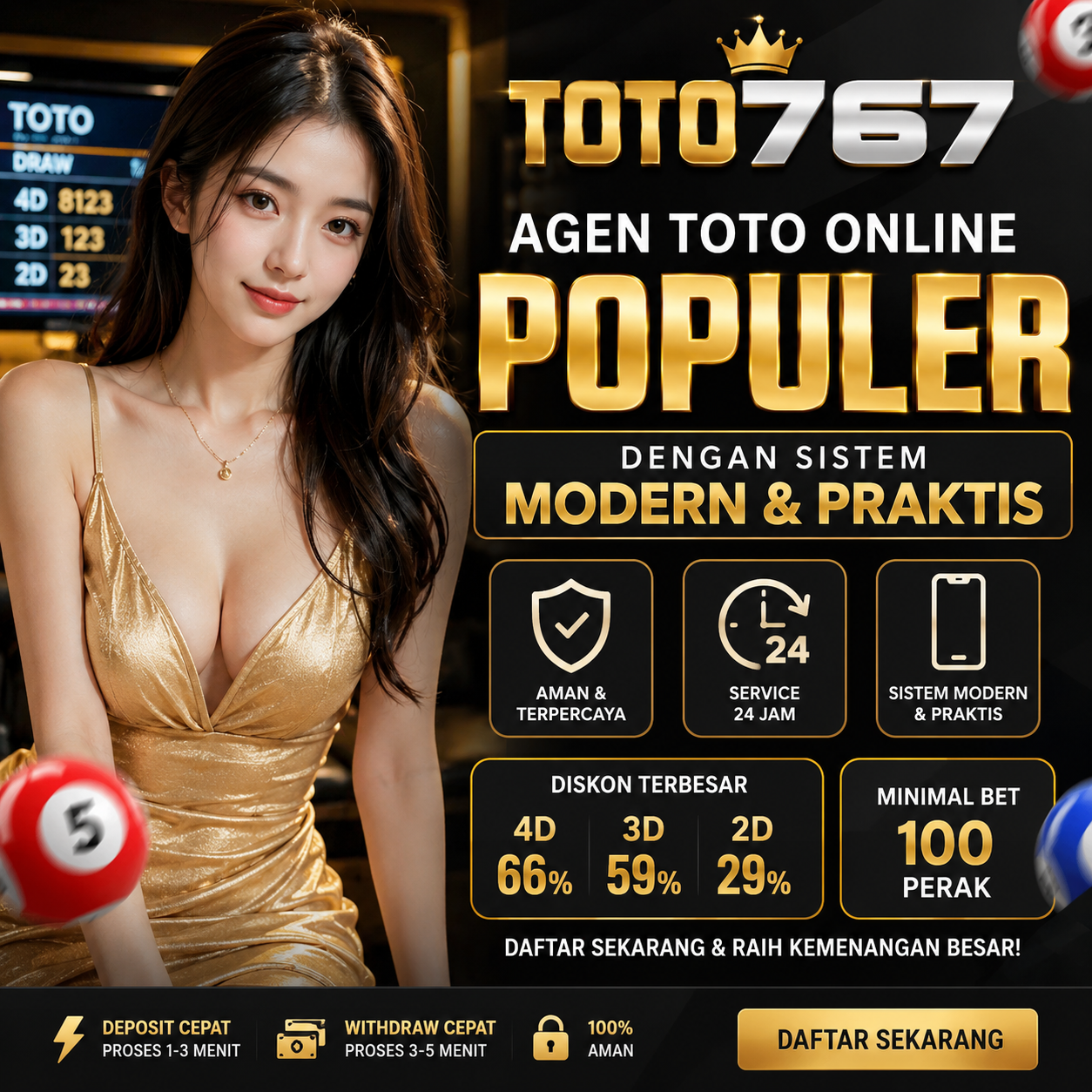 TOTO767 ⚡️ Tempat Main Slot dan Casino Online Bonus Besar